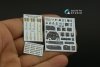 Quinta Studio QD48301 Bf 110E/F 3D-Printed & coloured Interior on decal paper (Eduard) 1/48